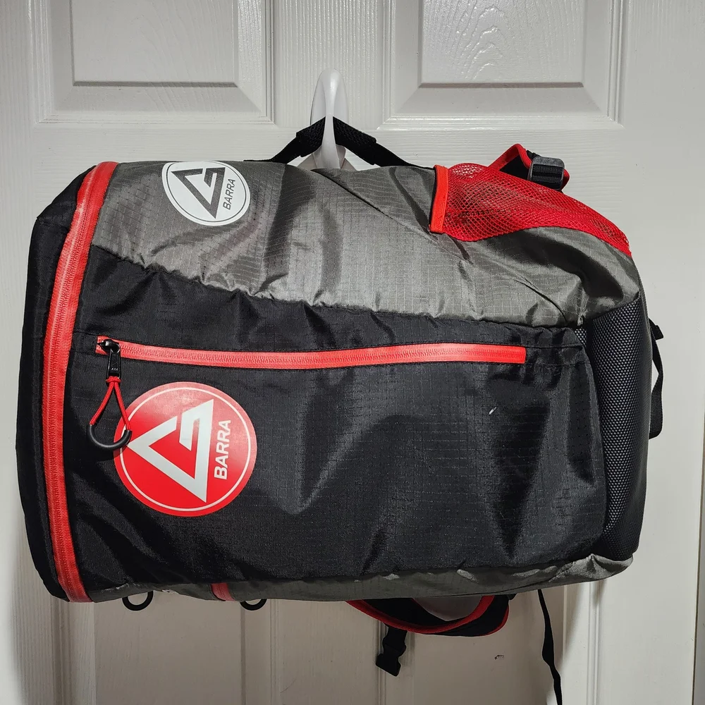 Black and Gray Jiu-Jitsu Backpack - Picture 5 of 13